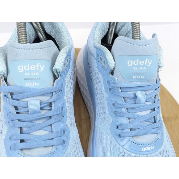 Light Blue Women's Athletic Running Shoes - Picture 9 of 12